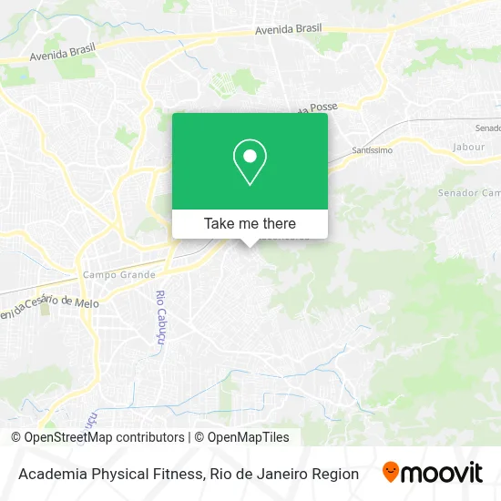Academia Physical Fitness map