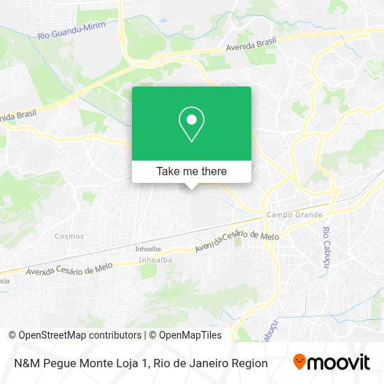 N&M Pegue Monte Loja 1 map