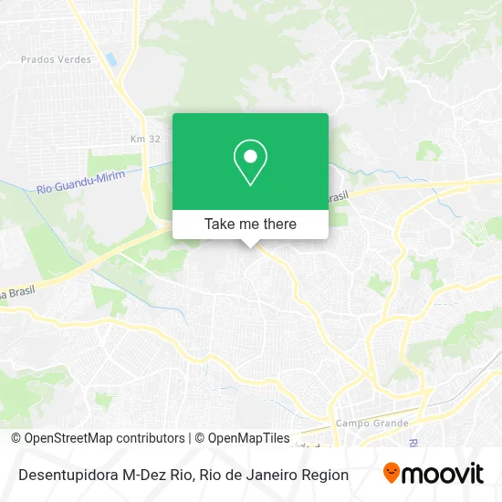 Desentupidora M-Dez Rio map