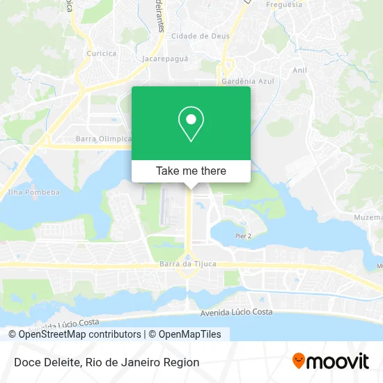 Doce Deleite map