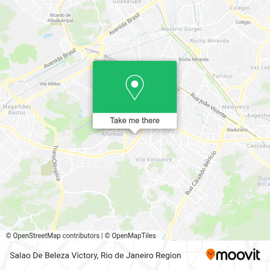 Salao De Beleza Victory map