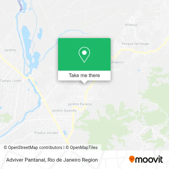 Adviver Pantanal map