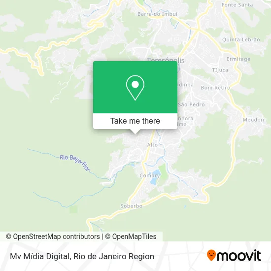 Mv Mídia Digital map