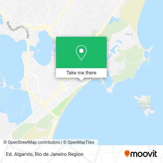 Ed. Algarvio map
