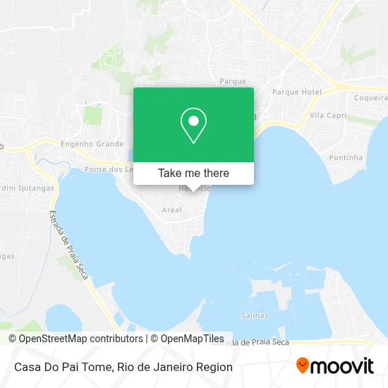 Casa Do Pai Tome map
