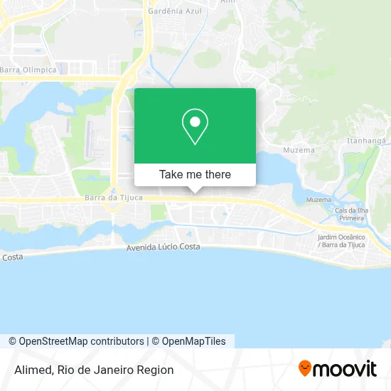 Alimed map