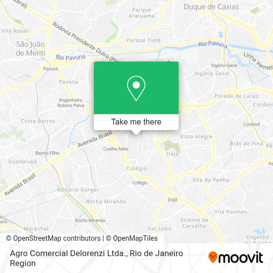 Agro Comercial Delorenzi Ltda. map