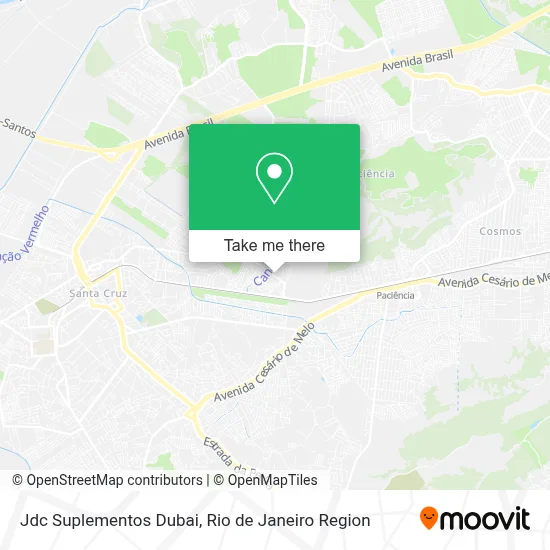 Jdc Suplementos Dubai map