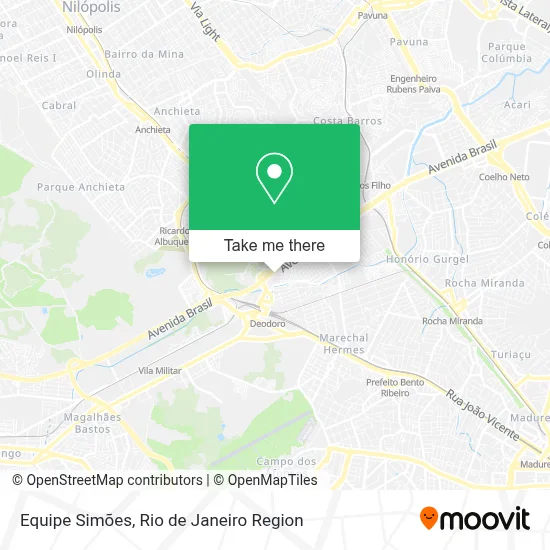 Equipe Simões map