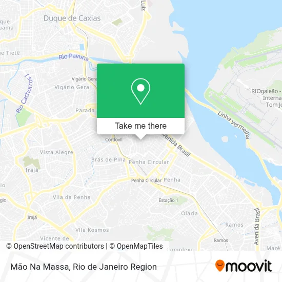 Mão Na Massa map