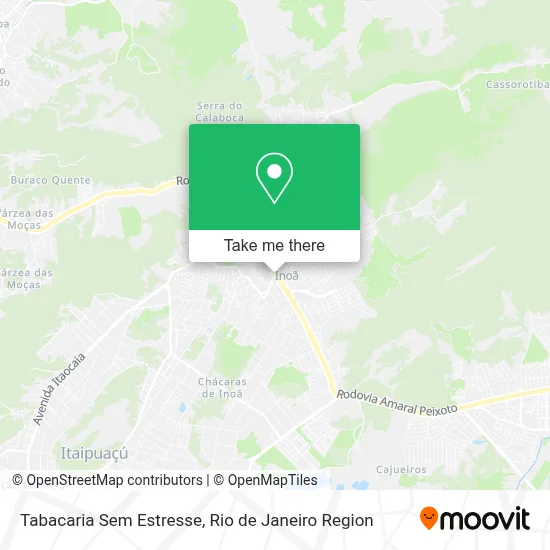 Tabacaria Sem Estresse map