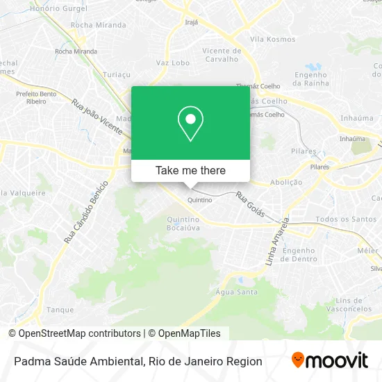 Padma Saúde Ambiental map