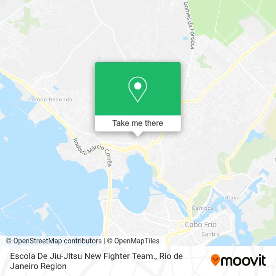 Escola De Jiu-Jitsu New Fighter Team. map