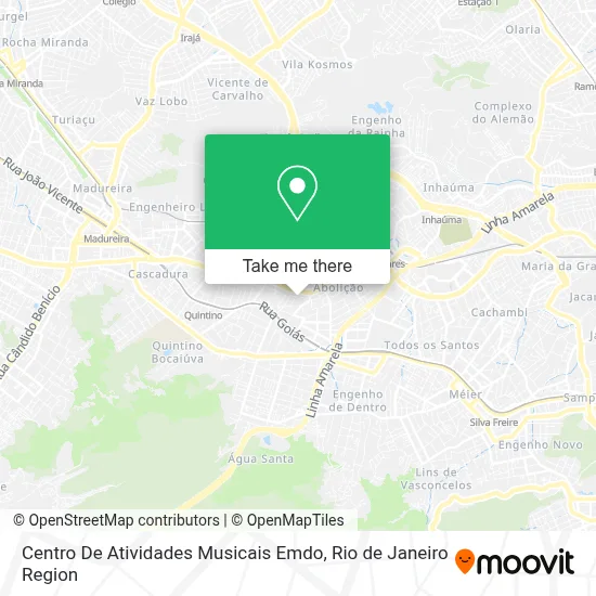 Centro De Atividades Musicais Emdo map