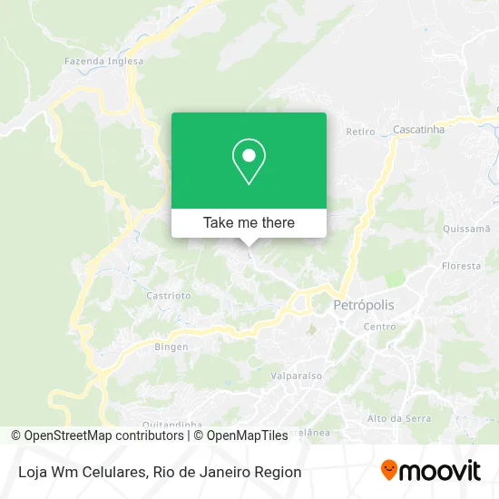 Loja Wm Celulares map