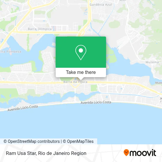 Ram Usa Star map