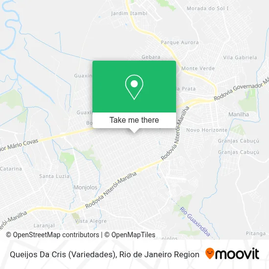 Queijos Da Cris (Variedades) map