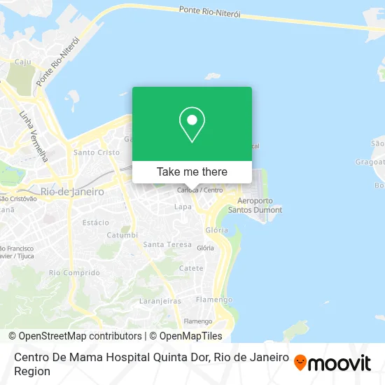 Centro De Mama Hospital Quinta Dor map