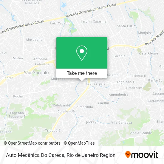 Auto Mecânica Do Careca map
