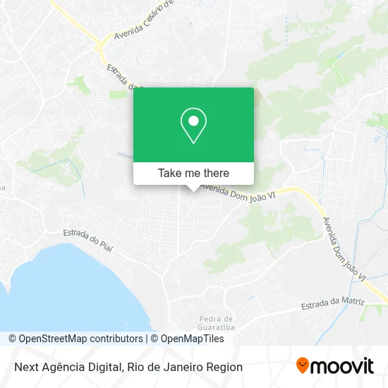 Next Agência Digital map