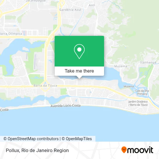 Pollux map
