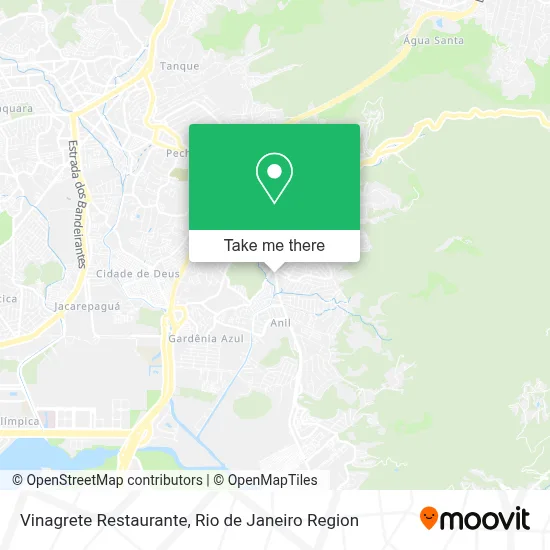Vinagrete Restaurante map