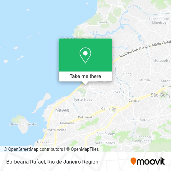 Barbearia Rafael map