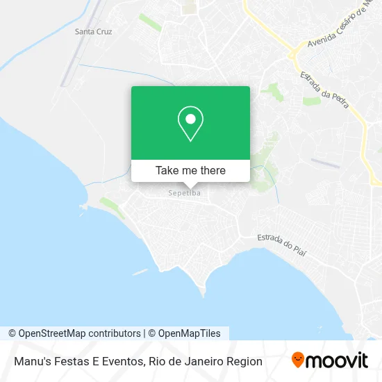 Manu's Festas E Eventos map