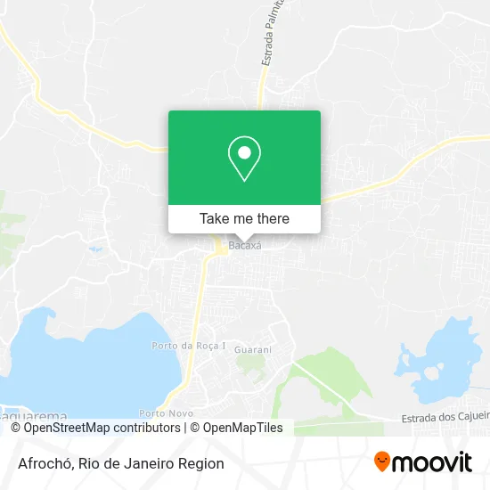 Afrochó map