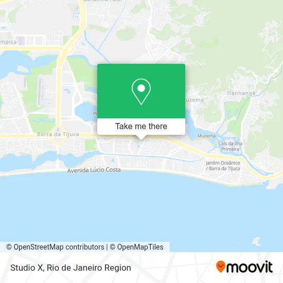 Studio X map