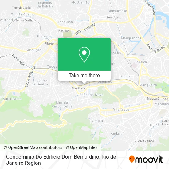 Condominio Do Edificio Dom Bernardino map