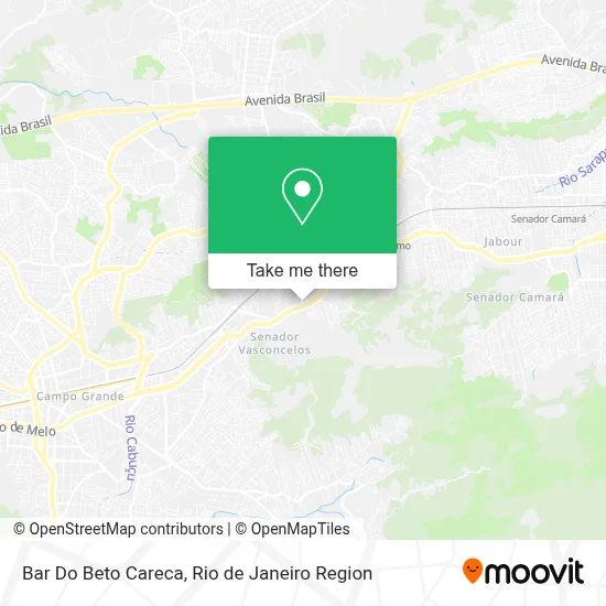 Bar Do Beto Careca map