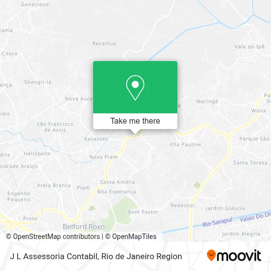 J L Assessoria Contabil map