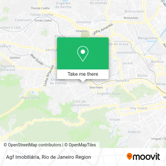 Agf Imobiliária map