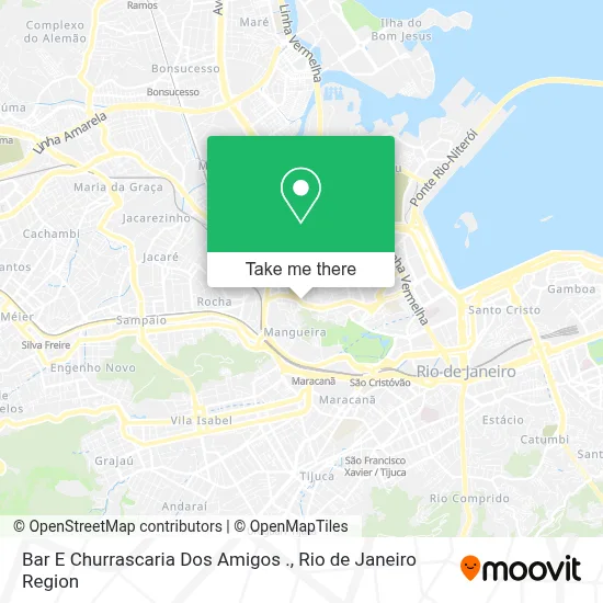Bar E Churrascaria Dos Amigos . map