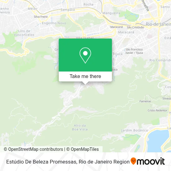 Estúdio De Beleza Promessas map