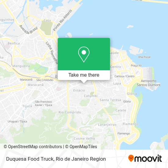 Duquesa Food Truck map