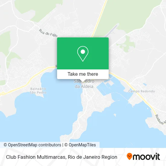 Club Fashion Multimarcas map