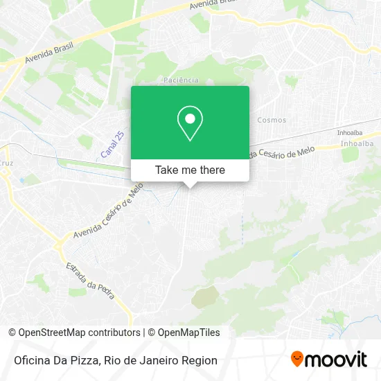 Oficina Da Pizza map