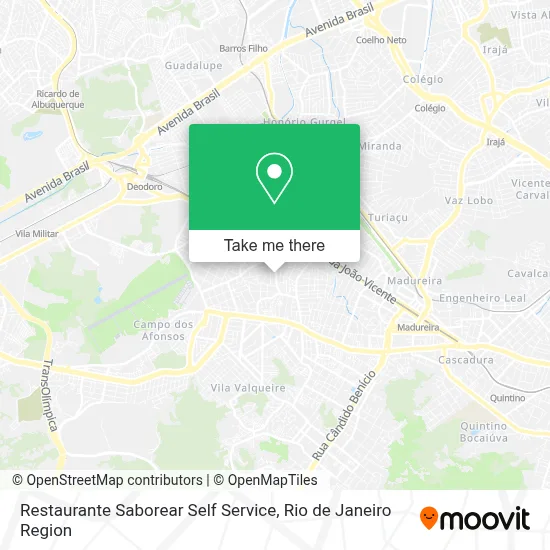 Restaurante Saborear Self Service map