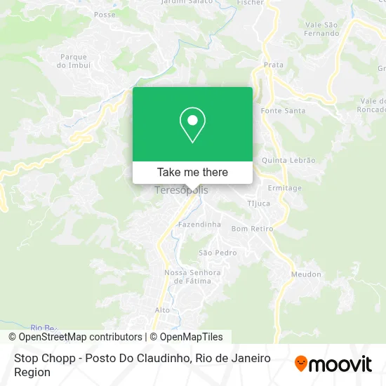 Stop Chopp - Posto Do Claudinho map