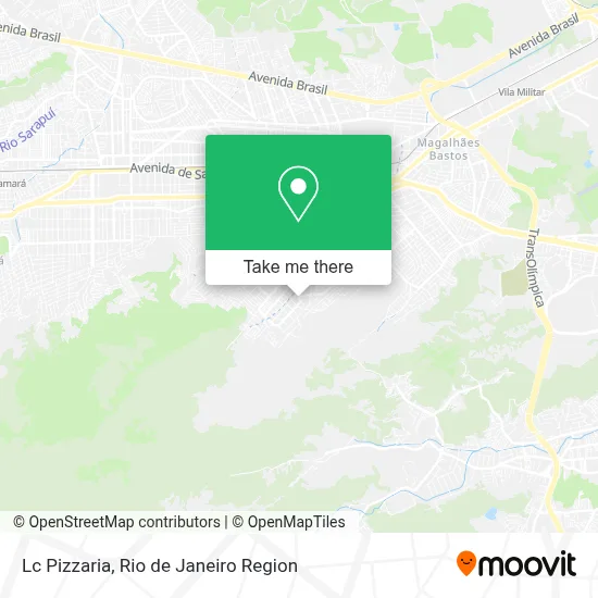 Lc Pizzaria map