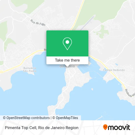 Pimenta Top Cell map