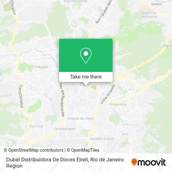 Dubal Distribuidora De Doces Eireli map