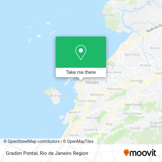 Gradim Pontal map