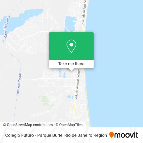 Colégio Futuro - Parque Burle map