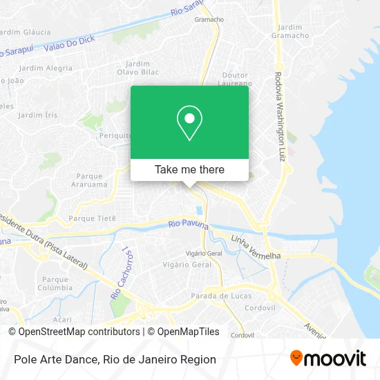 Pole Arte Dance map
