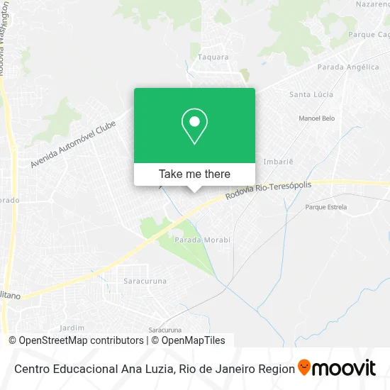 Centro Educacional Ana Luzia map