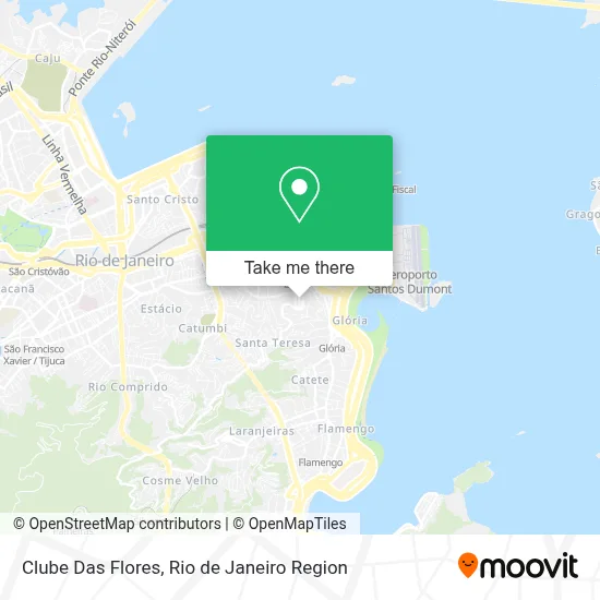 Clube Das Flores map