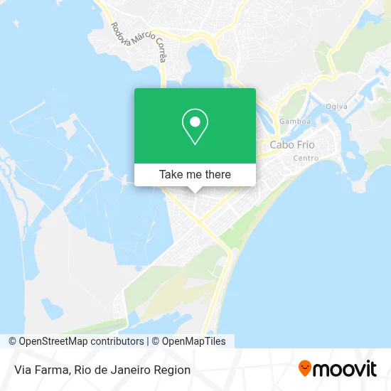 Via Farma map